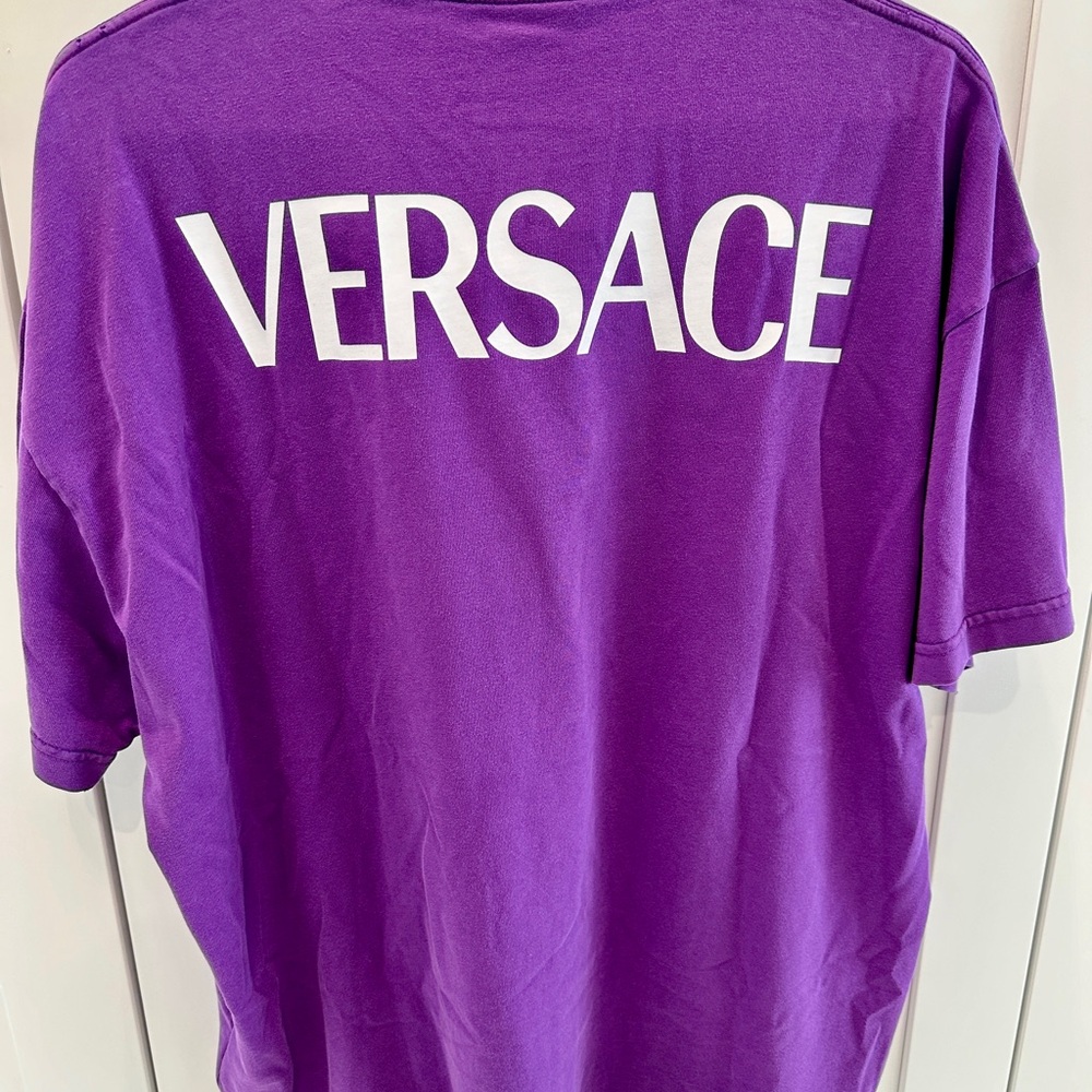 Versace Goddess Logo T Shirt - Picture 4 of 7